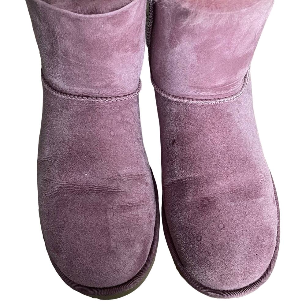 Ugg Bow Lilac Boots 9 - Picture 10 of 16